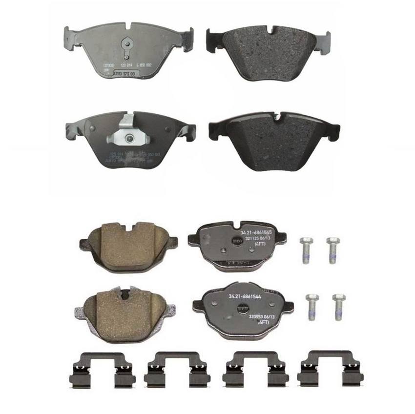 BMW Disc Brakes Kit - Pads Front and Rear